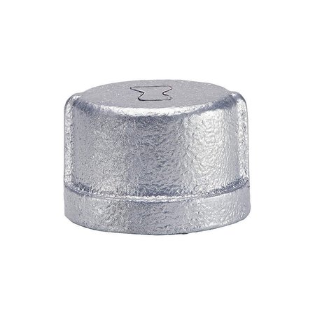 AMERICAN IMAGINATIONS 1 in. x 1 in. Galvanized cap AI-35790